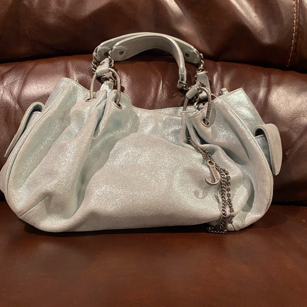 Juicy blue shiny bag